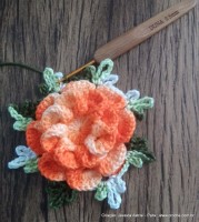 Flor encantada passo a passo (42)
