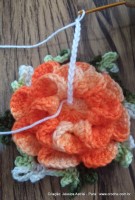 Flor encantada passo a passo (44)