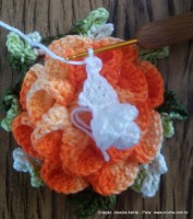 Flor encantada passo a passo (47)