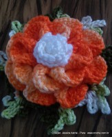 Flor encantada passo a passo (53)
