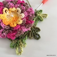 Flor cravo passo a passo (242)