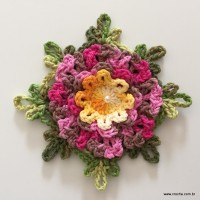Flor cravo passo a passo (246)