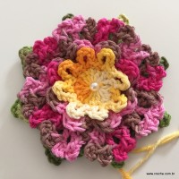 Flor cravo passo a passo (285)
