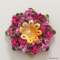 Flor cravo passo a passo (288)