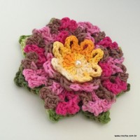 Flor cravo passo a passo (292)