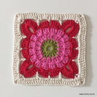 Square floral (112)