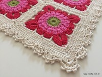 Tapete floral passo a passo (105)