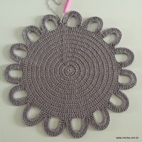 Sousplat - O blog do crochê passo a passo (2)