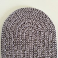 Tapete oval simples passo a passo (140)