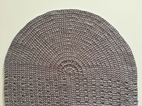 Tapete oval simples passo a passo (190)