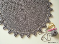 Tapete oval simples passo a passo (2)