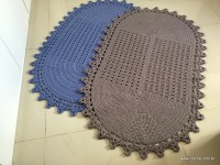 Tapete oval simples passo a passo (249)