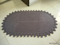 Tapete oval simples passo a passo (254)