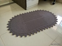 Tapete oval simples passo a passo (256)