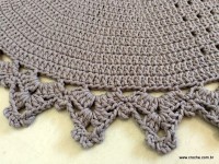 Tapete oval simples passo a passo (259)