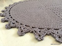 Tapete oval simples passo a passo (260)