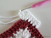 Tapete retangular com flor cravo (100)