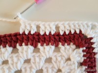 Tapete retangular com flor cravo (105)