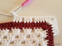 Tapete retangular com flor cravo (106)