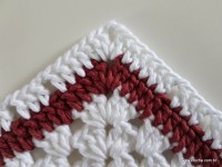 Tapete retangular com flor cravo (116)