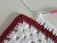 Tapete retangular com flor cravo (117)