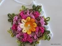 Tapete retangular com flor cravo (12)