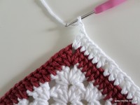 Tapete retangular com flor cravo (121)