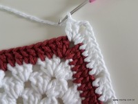 Tapete retangular com flor cravo (122)