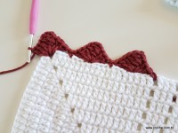 Tapete retangular com flor cravo (157)