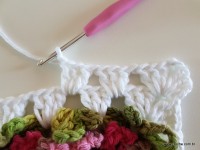 Tapete retangular com flor cravo (21)