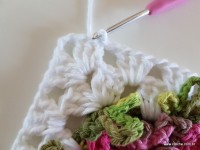 Tapete retangular com flor cravo (26)