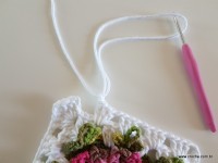 Tapete retangular com flor cravo (27)