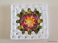 Tapete retangular com flor cravo (32)