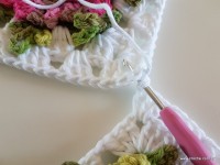 Tapete retangular com flor cravo (41)