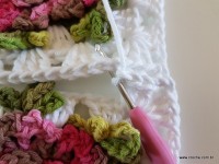 Tapete retangular com flor cravo (48)
