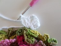 Tapete retangular com flor cravo (5)