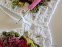 Tapete retangular com flor cravo (50)