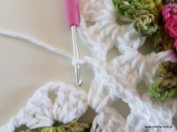 Tapete retangular com flor cravo (54)
