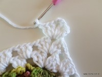 Tapete retangular com flor cravo (65)