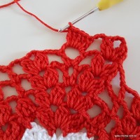 Centro de mesa com flor de pêsego (104)