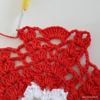 Centro de mesa com flor de pêsego (108)