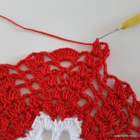 Centro de mesa com flor de pêsego (115)