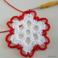 Centro de mesa com flor de pêsego (13)