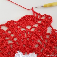 Centro de mesa com flor de pêsego (132)