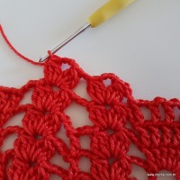 Centro de mesa com flor de pêsego (135)