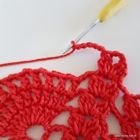 Centro de mesa com flor de pêsego (141)