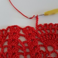 Centro de mesa com flor de pêsego (148)