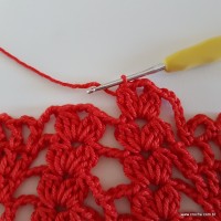 Centro de mesa com flor de pêsego (149)