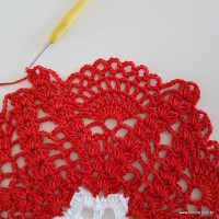 Centro de mesa com flor de pêsego (161)