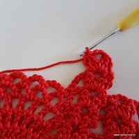 Centro de mesa com flor de pêsego (165)